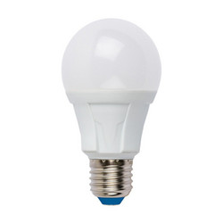 Лампа светодиодная диммируемая (UL-00004286) Uniel E27 10W 4000K матовая LED-A60 10W/4000K/E27/FR/DIM PLP01WH