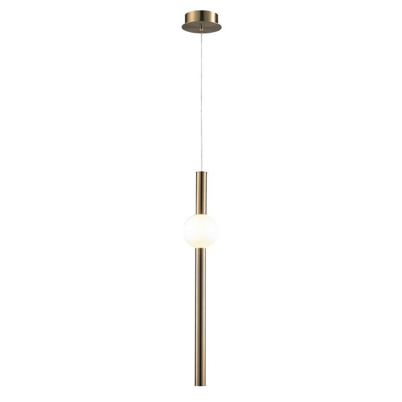 Подвесной светодиодный светильник Lumien Hall Greniya LH8023/1PA-GD-WT
