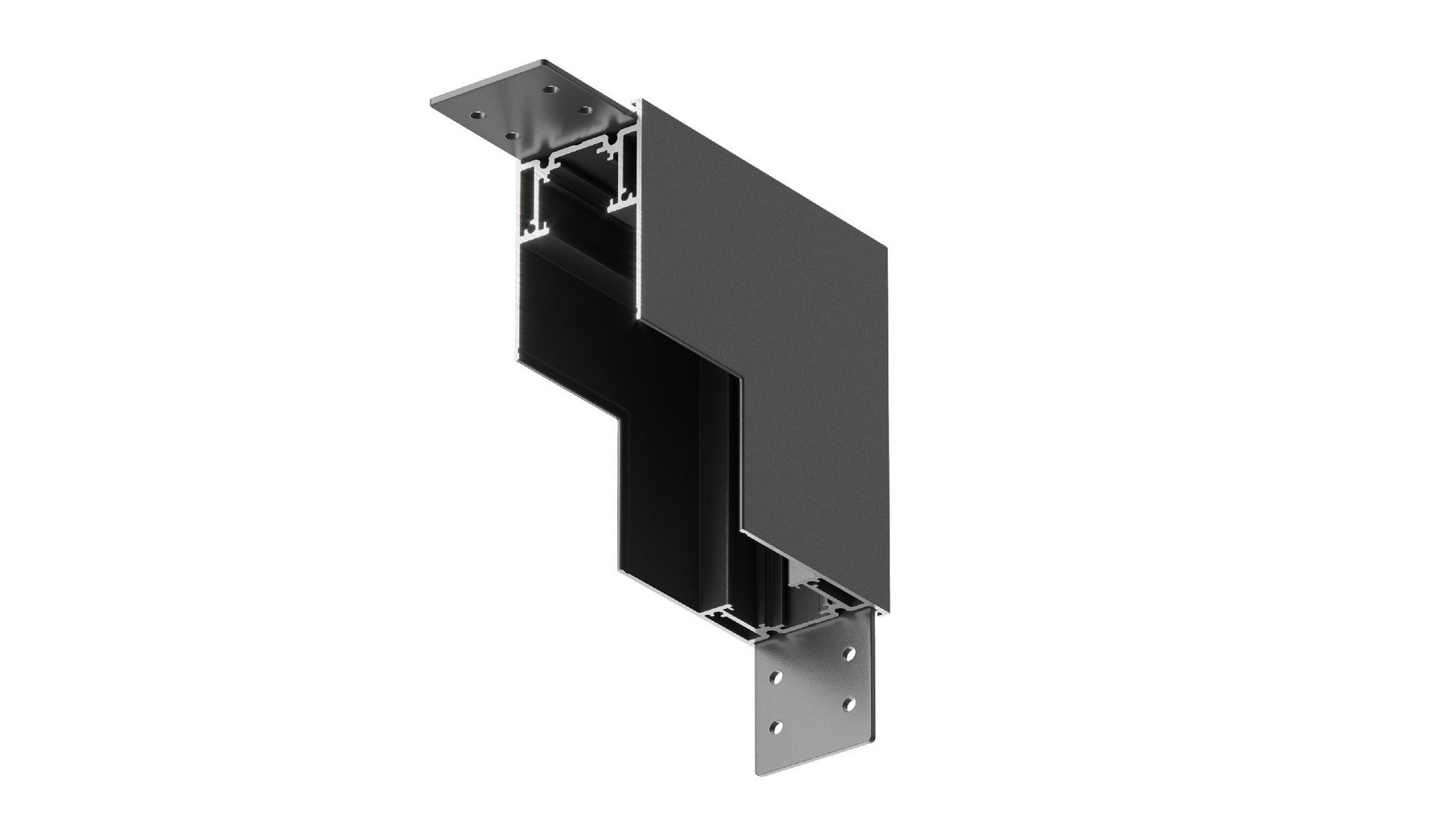 Угловой коннектор внутренний Maytoni Accessories for tracks TRA004ICL-21B