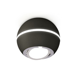 Накладной поворотный светильник с дополнительной подсветкой Ambrella Light Techno XS1102021 (C1102, N7003)
