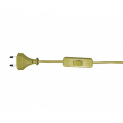 Шнур с переключ бронза (10 шт в упаковке) Kink Light  A2300,20