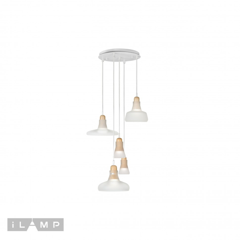 Подвесной светильник iLamp Puro AP9006-5 WH