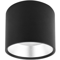 Накладной светильник ЭРА OL8 GX53 BK/SL Б0048540