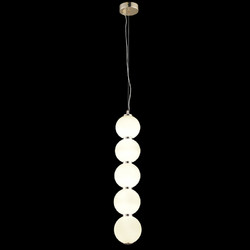 Подвесной светильник Natali Kovaltseva LED LAMPS 81100/5C GOLD WHITE