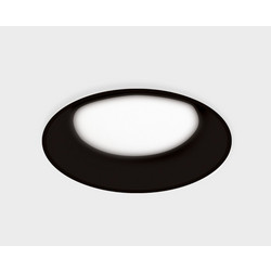 Встраиваемый светильник Italline IT06-6012 black 3000K
