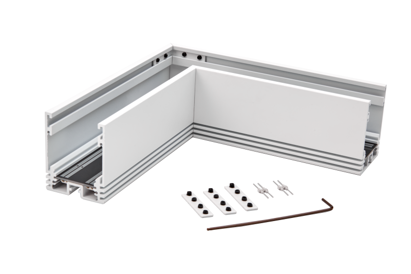 Угловой коннектор для трека DesignLed SY-601901-CN-WH 007819