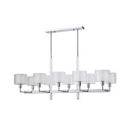 Люстра на штанге Crystal Lux MAESTRO SP-PL10 L1100 CHROME