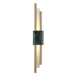 Настенный светильник Crystal Lux CARTA AP6W LED GREEN/BRASS