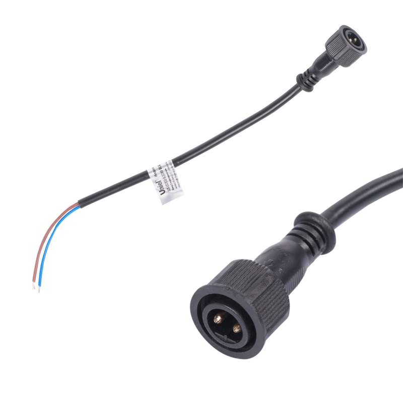 Провод для подключения в линию прожекторов Uniel UCX-LC2/L52-0.25M/M7 DC24V BLACK UL-00009502