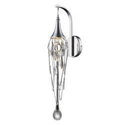 Бра Delight Collection Goddess Tears W68009S-1 chrome