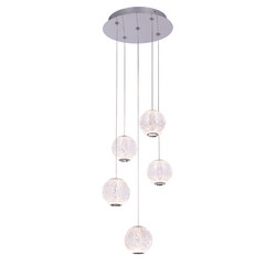Подвесной светильник Delight Collection MD20001012 MD20001012-5A chrome