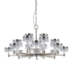 Подвесная люстра Delight Collection MD21020075 MD21020075-20A satin nickel