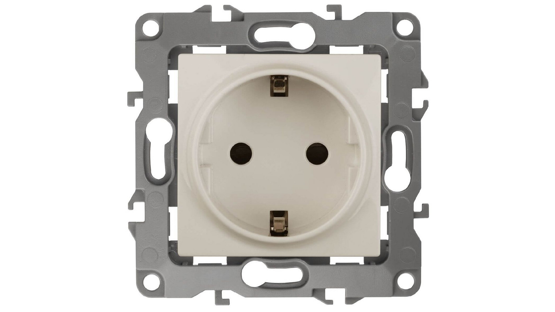 Розетка ЭРА 12 2P E Schuko 16A 250V 12-2101-02 Б0014676