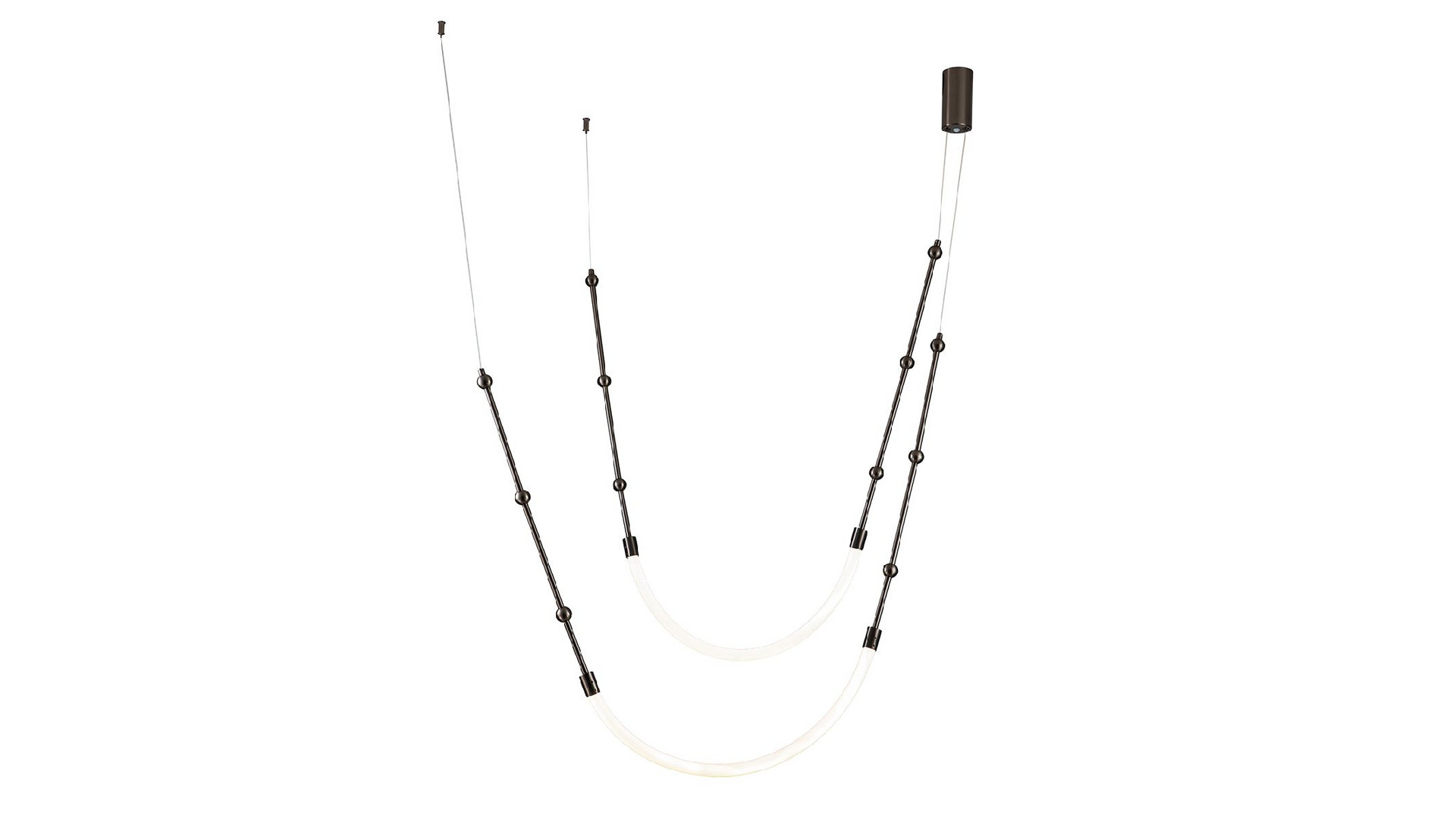 Подвесная люстра Indigo Corda 14010/2P Chrome V000060L