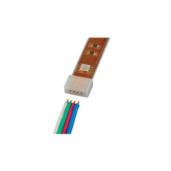 Изолирующий зажим для светодиодной ленты Uniel UCW-R10 WHITE 020 POLYBAG 06684