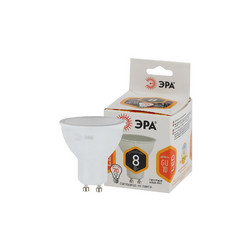 Лампа светодиодная Эра GU10 8W 2700K LED MR16-8W-827-GU10 Б0036728
