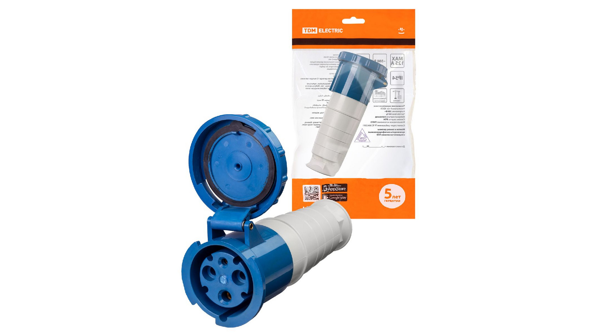 Розетка переносная TDM Electric SQ0603-0016