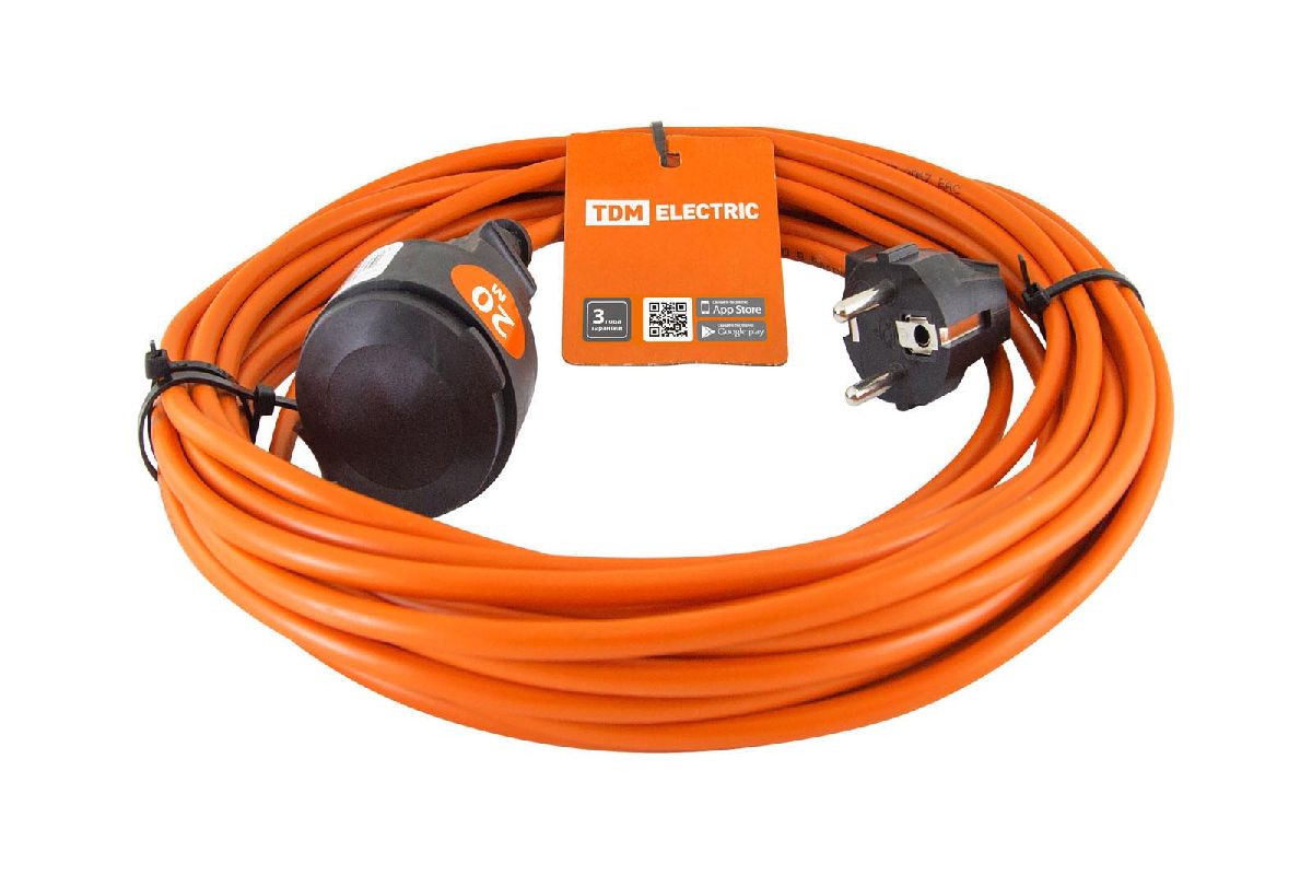 Удлинитель-шнур силовой УШ6 TDM Electric SQ1301-0601