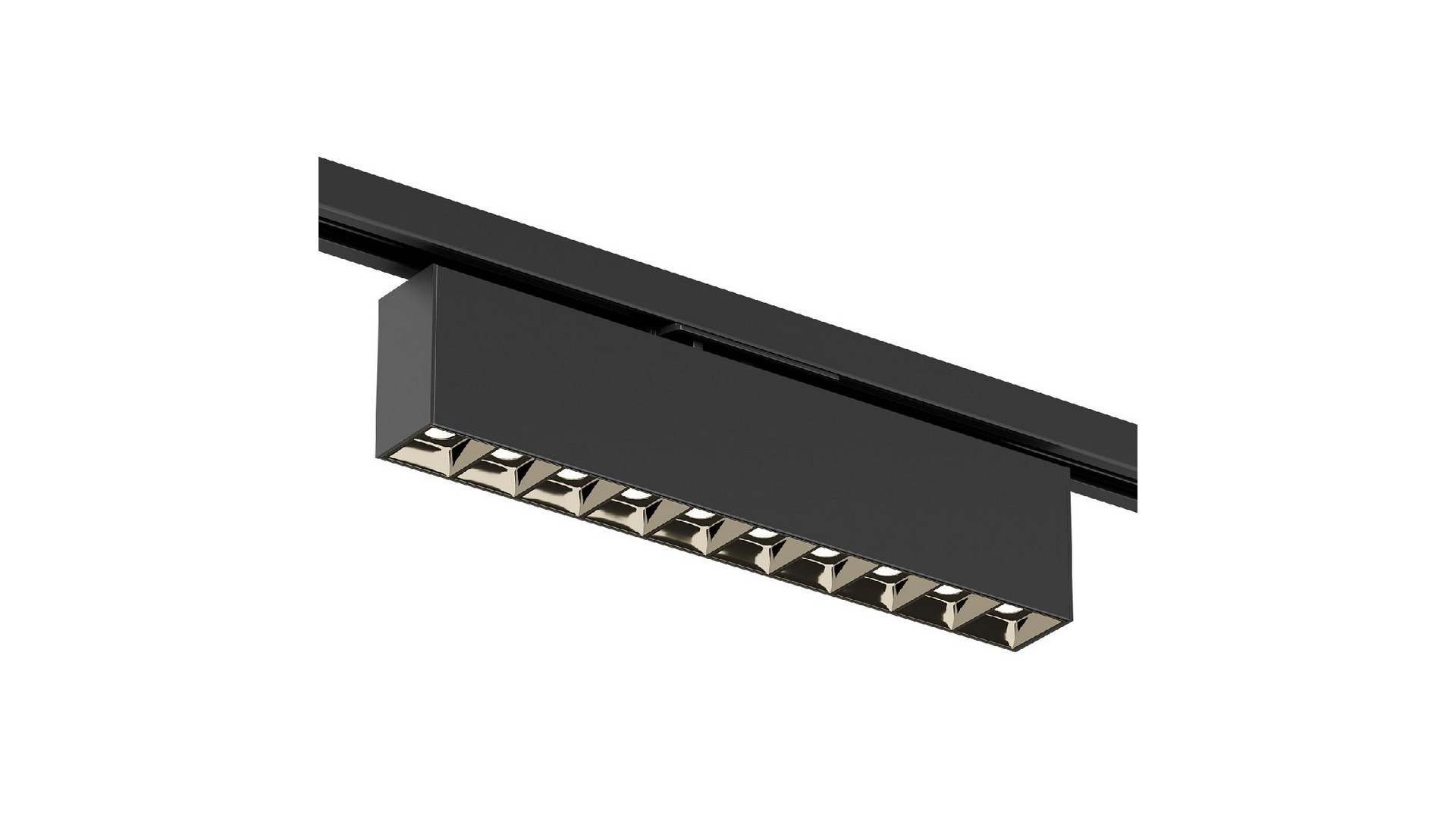 Трековый однофазный светильник Denkirs Edder DK6434-BK