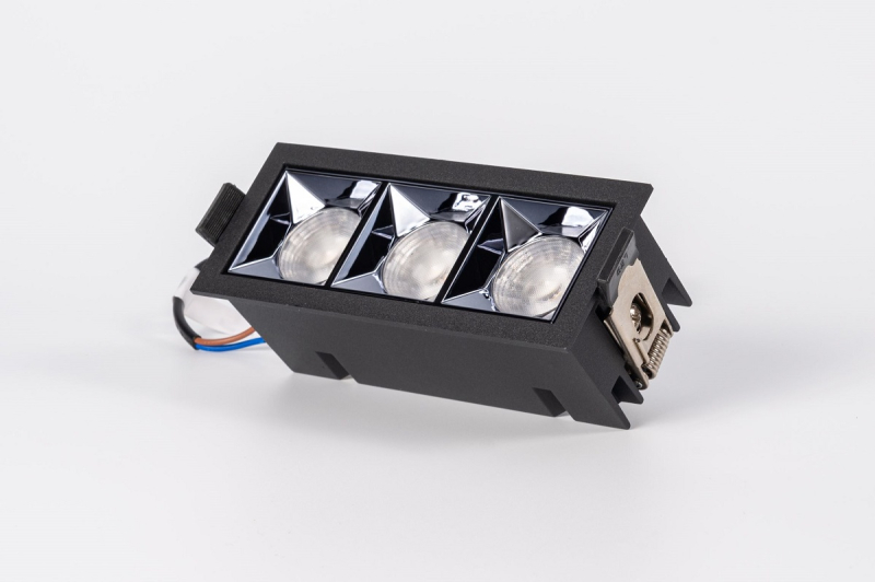 Встраиваемый светодиодный светильник Fiberli XL003-3T(W) 12130305