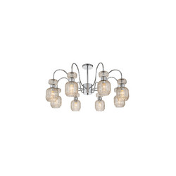 Люстра на штанге Escada Gloss 1141/8PL Chrome/Beige
