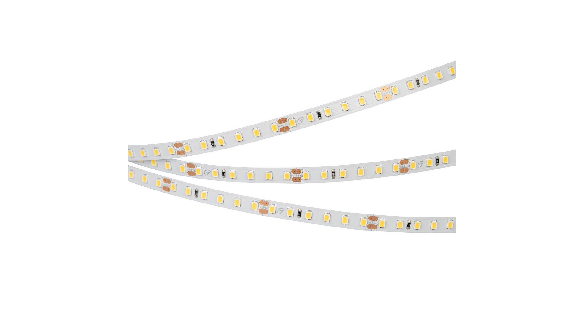Светодиодная лента Arlight UL-A120-8mm 24V Warm2700 (9.6 W/m, IP20, 5m) 042298