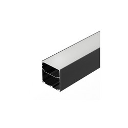 Алюминиевый профиль Arlight LINE-S-7575-2000 BLACK 041855