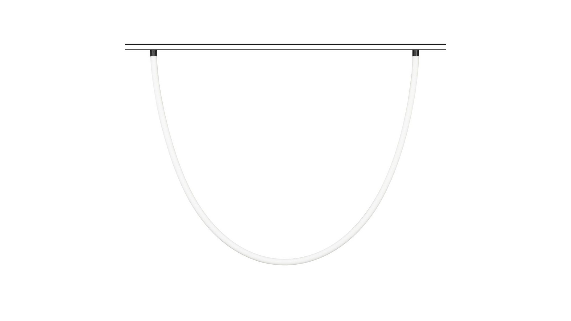 Трековый магнитный светильник Arlight MAG-ORIENT-TUBE-ELASTIC-R25-L2500-35W Day4000 (BK, 360 deg, 48V, DALI) 044331