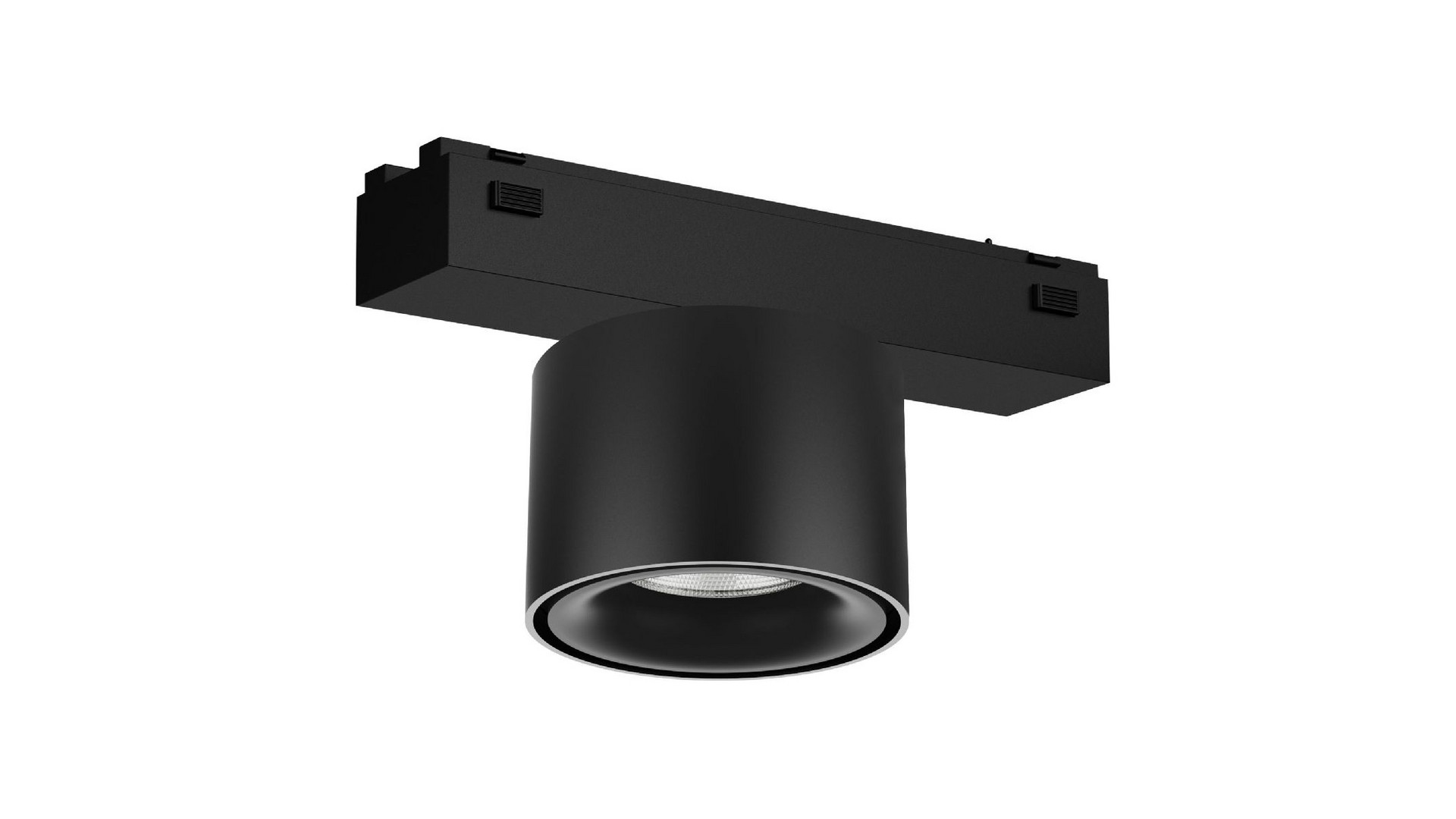Трековый магнитный светильник Arlight MAG-VIBE-POINT-R75-10W Day4000-MIX (BK, 24 deg, 48V, DALI) 045000
