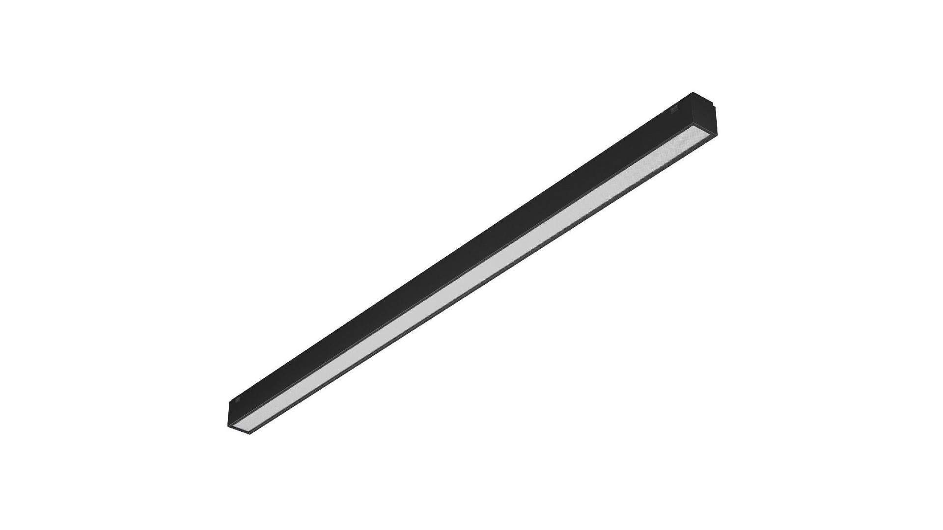 Трековый магнитный светильник Arlight MAG-VIBE-FLAT-L485-24W Warm3000 (BK, 100 deg, 48V) 044437