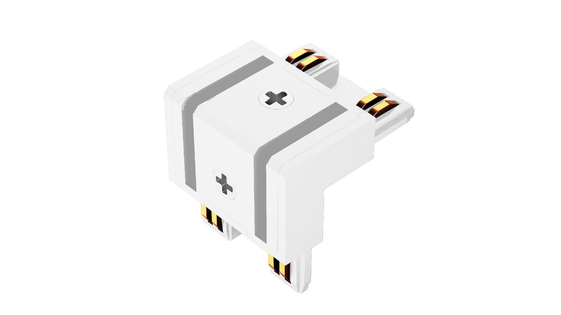 Коннектор угловой Arlight MAG-VIBE-CON-L90-INT-POWER (WH, внутренний) 044507