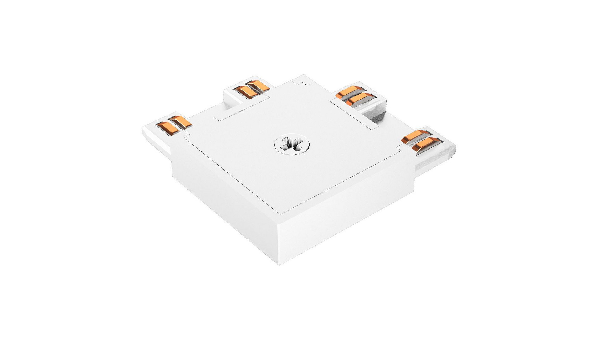 Коннектор угловой Arlight MAG-VIBE-CON-L90-POWER (WH) 044510