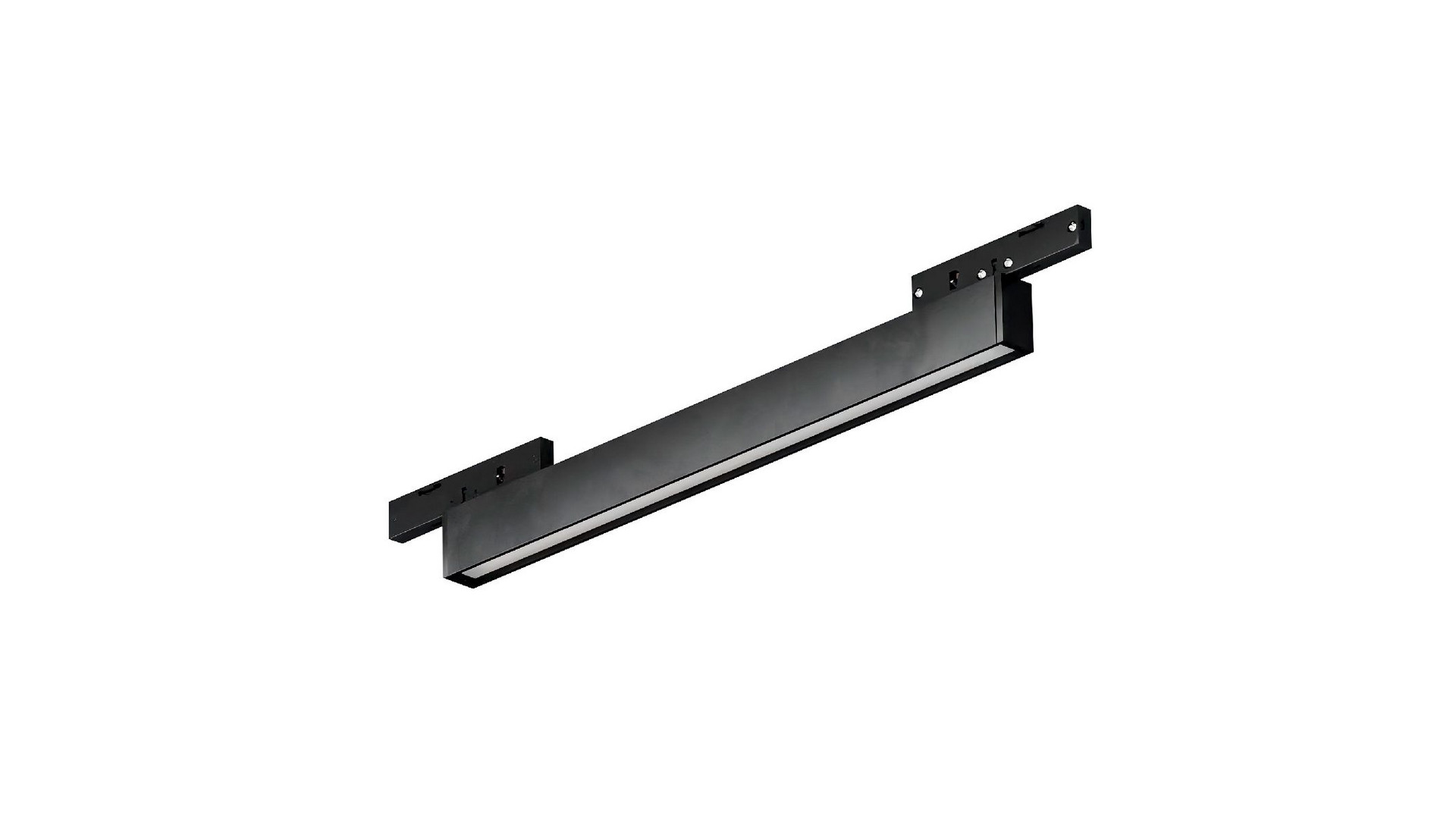 Трековый магнитный светильник Arlight MAG-MICROCOSM-FLAT-L600-16W Warm3000 (BK, 100 deg, 24V) 043273