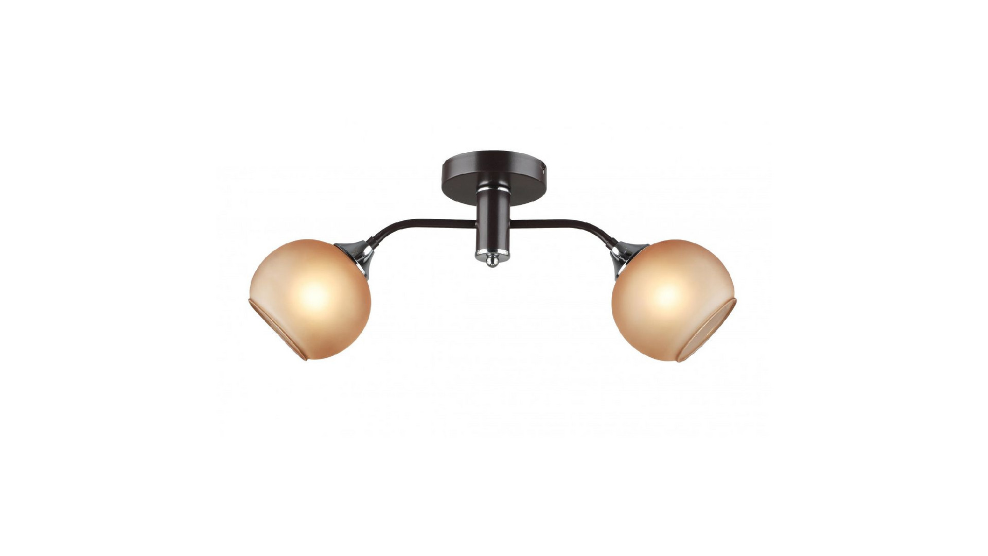 Люстра на штанге IMEX MD.5965-2-S-COFFEE+CR