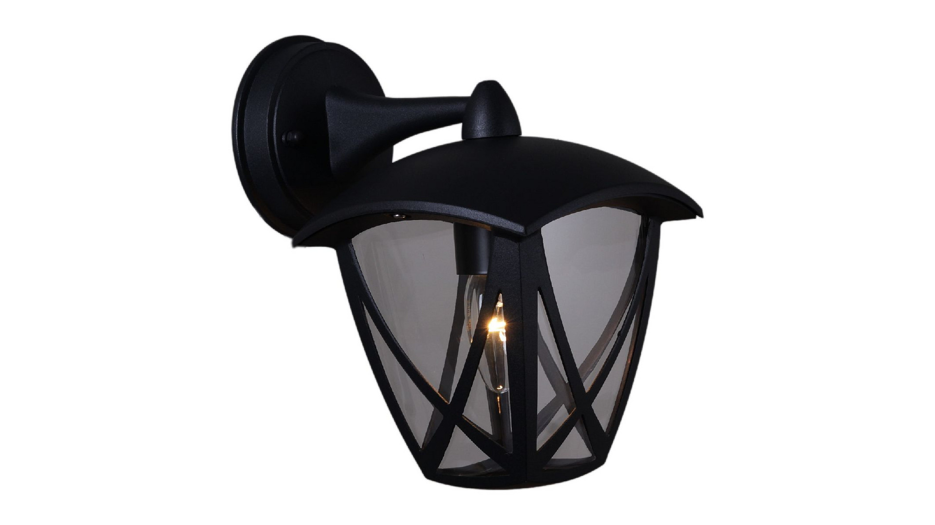Уличный настенный светильник Reluce 08302-9.2-001SJ Top mount BK