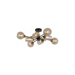 Люстра на штанге Illumico IL8243-8COU-79 BK GD