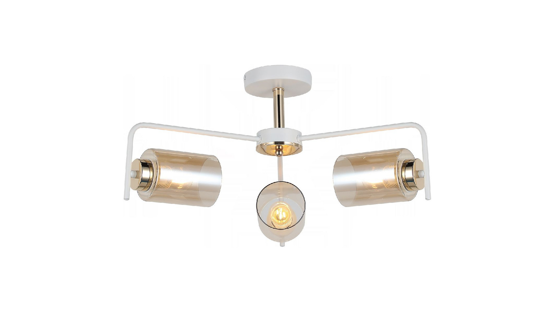 Люстра на штанге Illumico IL8248-3COU-79 WH GD
