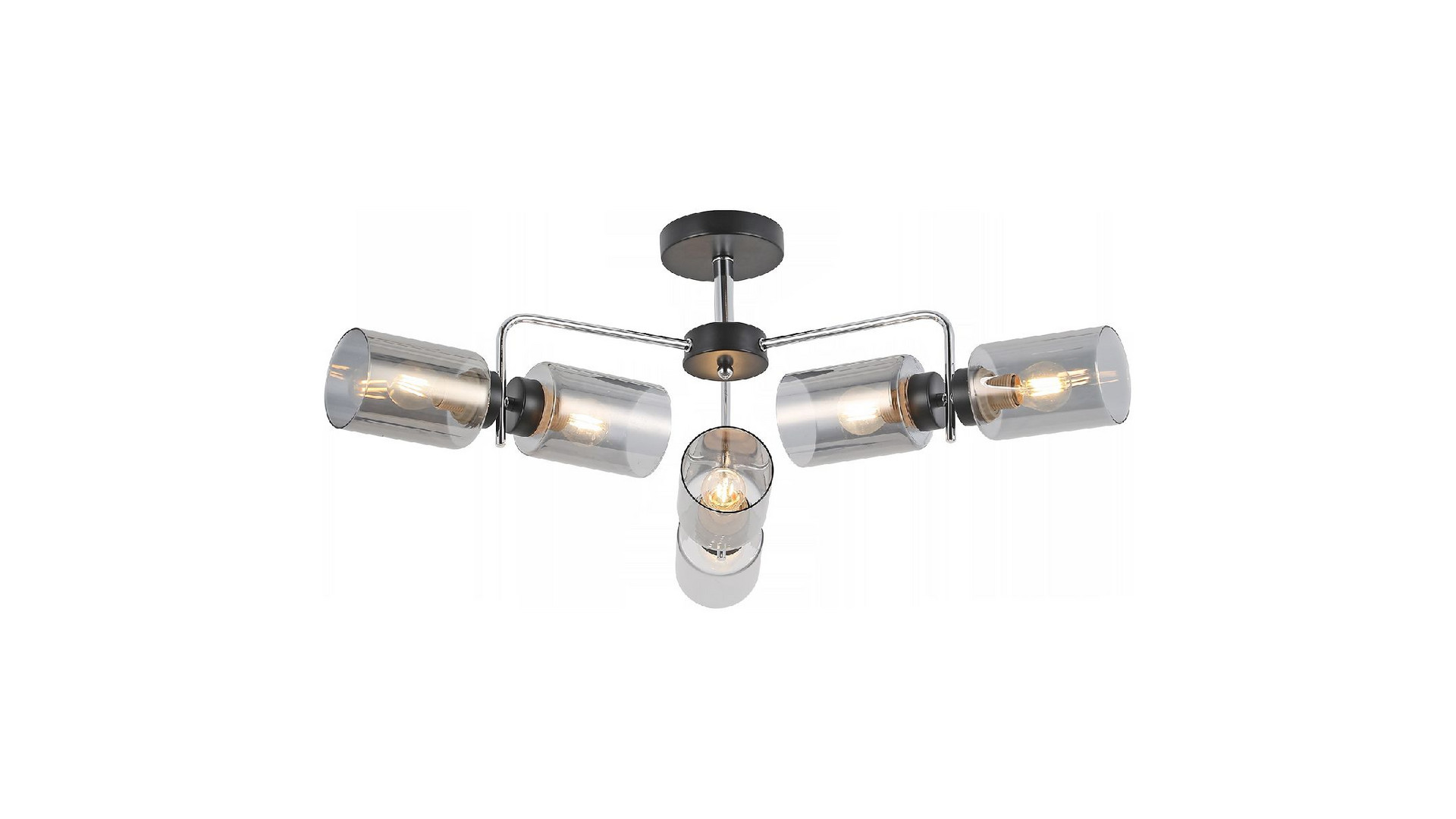 Люстра на штанге Illumico IL8249-6COU-79 BK CR