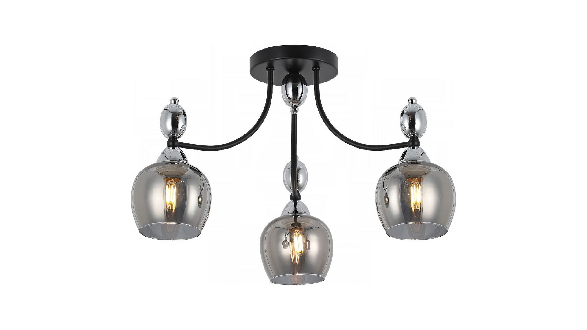 Потолочная люстра Illumico IL8258-3COU-79 BK CR