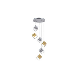 Каскадная люстра Lightstar Qubica 805569