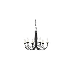 Подвесная люстра Elstead Lighting Carisbrooke CB6-BLACK