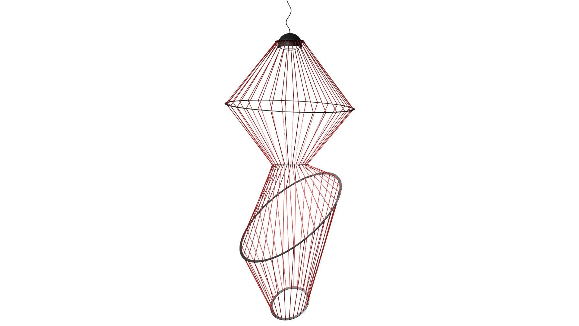 Подвесная люстра Loft IT Beam 10292/B Red
