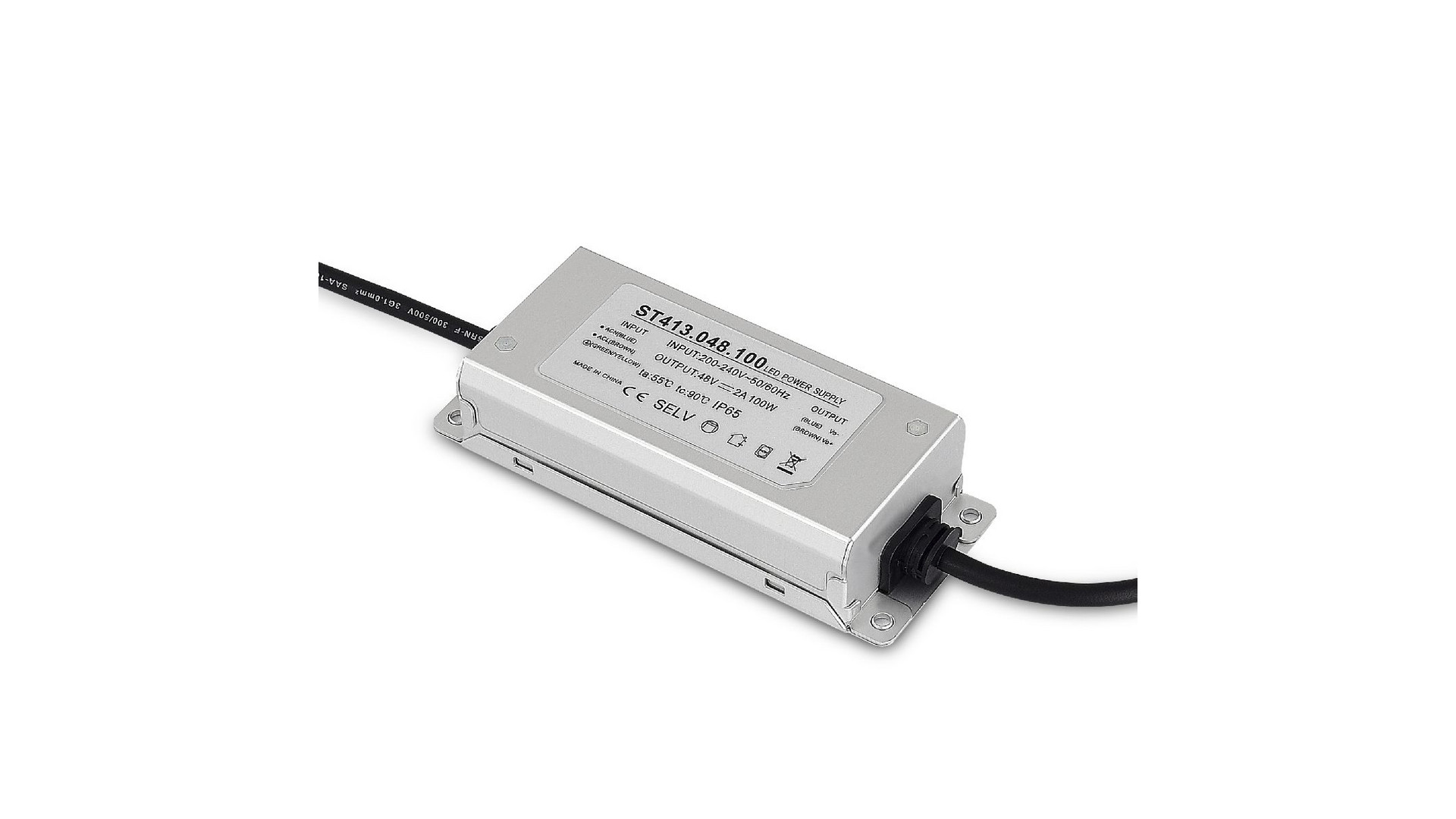 Блок питания ST Luce Band 100Вт DC48В 2А IP65 ST413.048.100