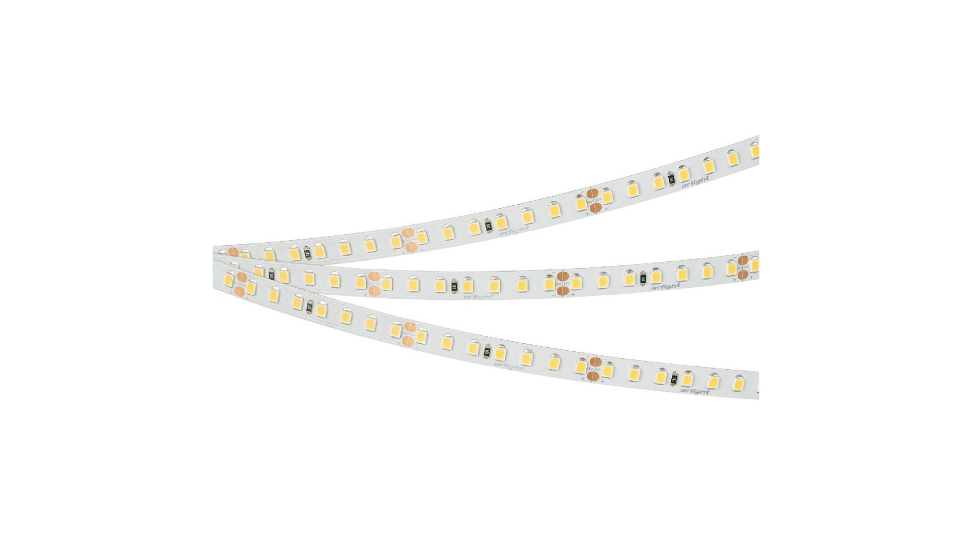 Светодиодная лента Arlight UL-A140-8mm 24V Warm3500 (10 W/m, IP20, 5m) 046975