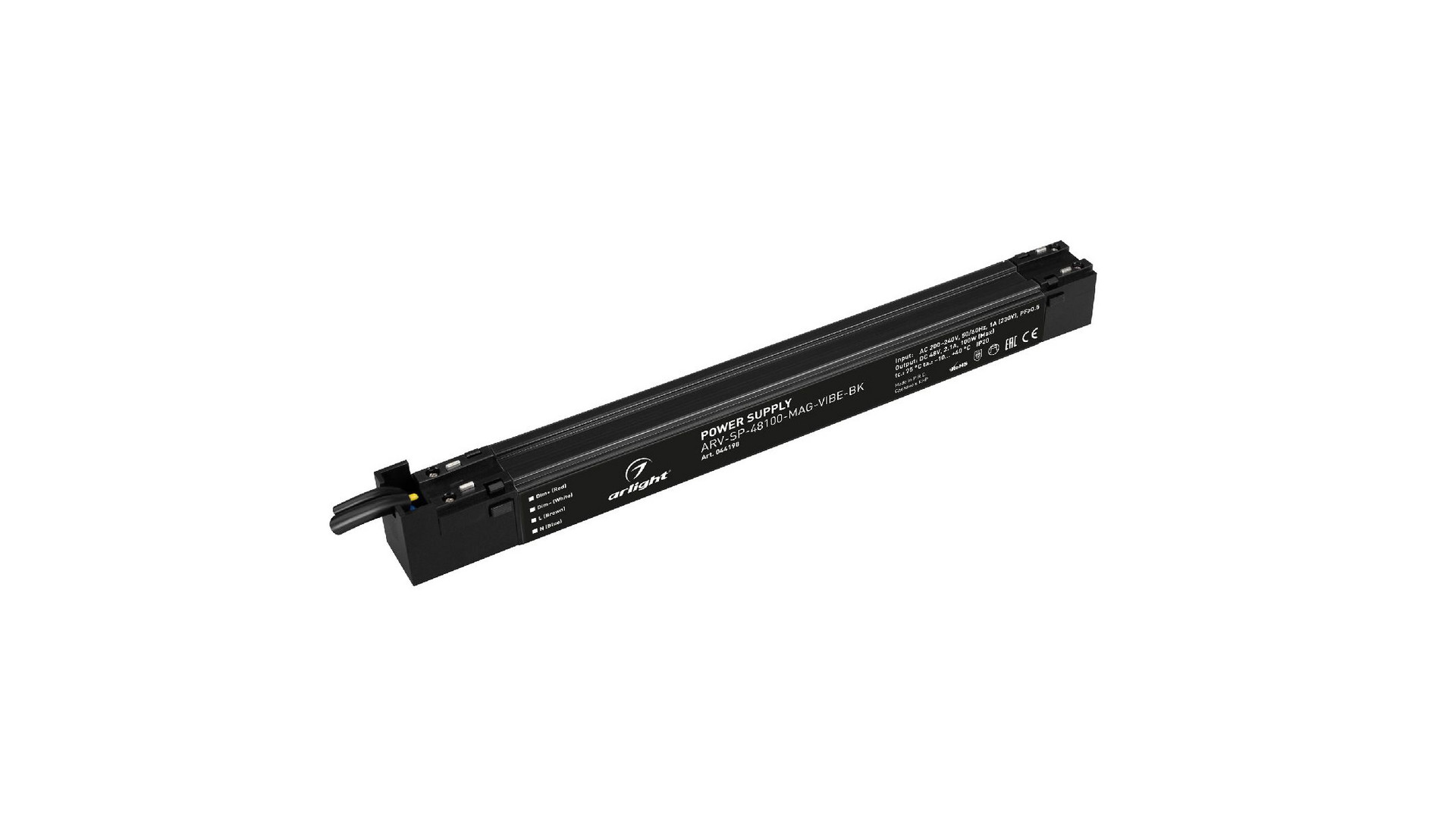 Блок питания Arlight ARV-SP-48100-MAG-VIBE-BK (48V, 2.1A, 100W) 044198