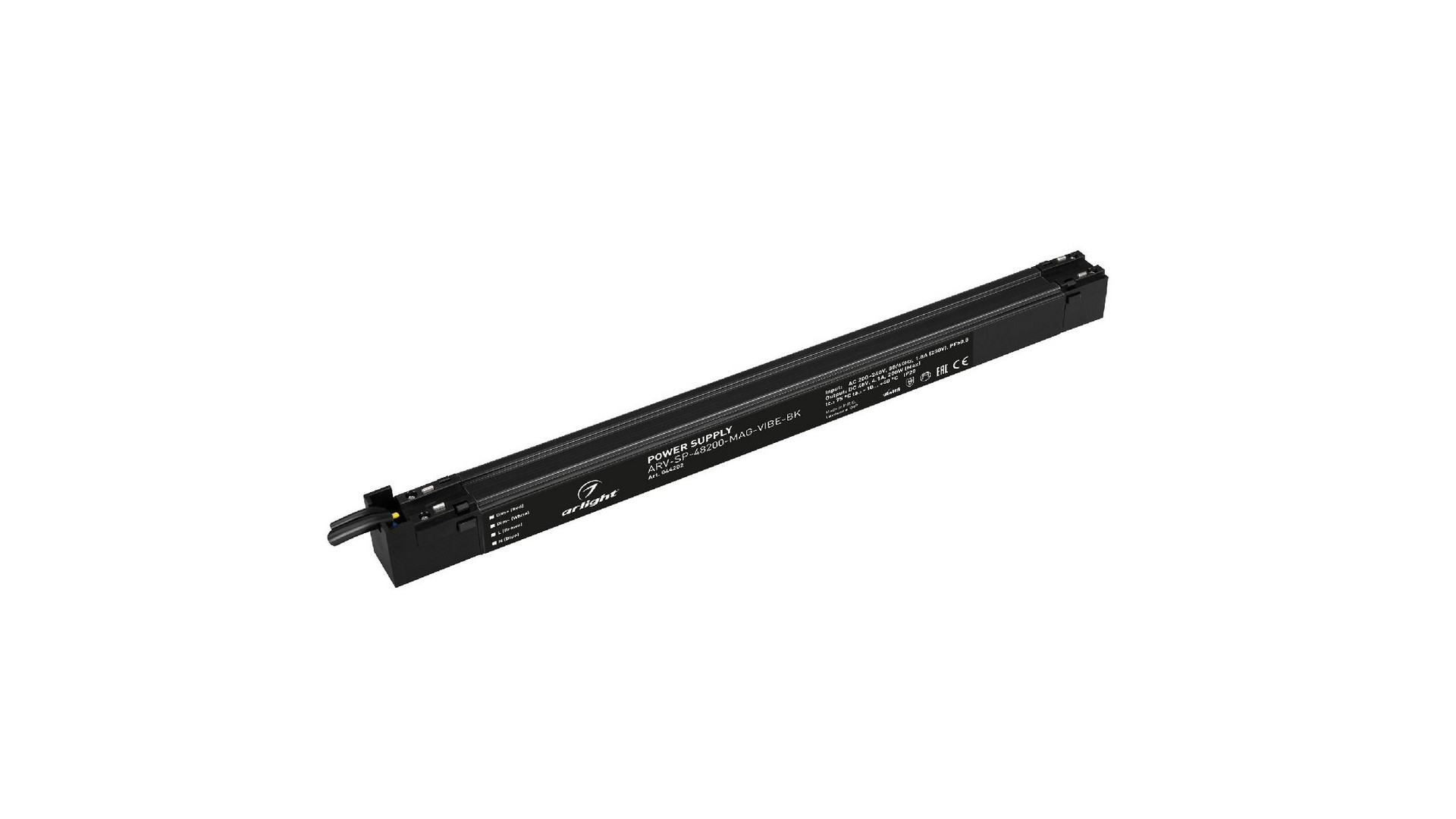 Блок питания Arlight ARV-SP-48200-MAG-VIBE-BK (48V, 4.1A, 200W) 044202