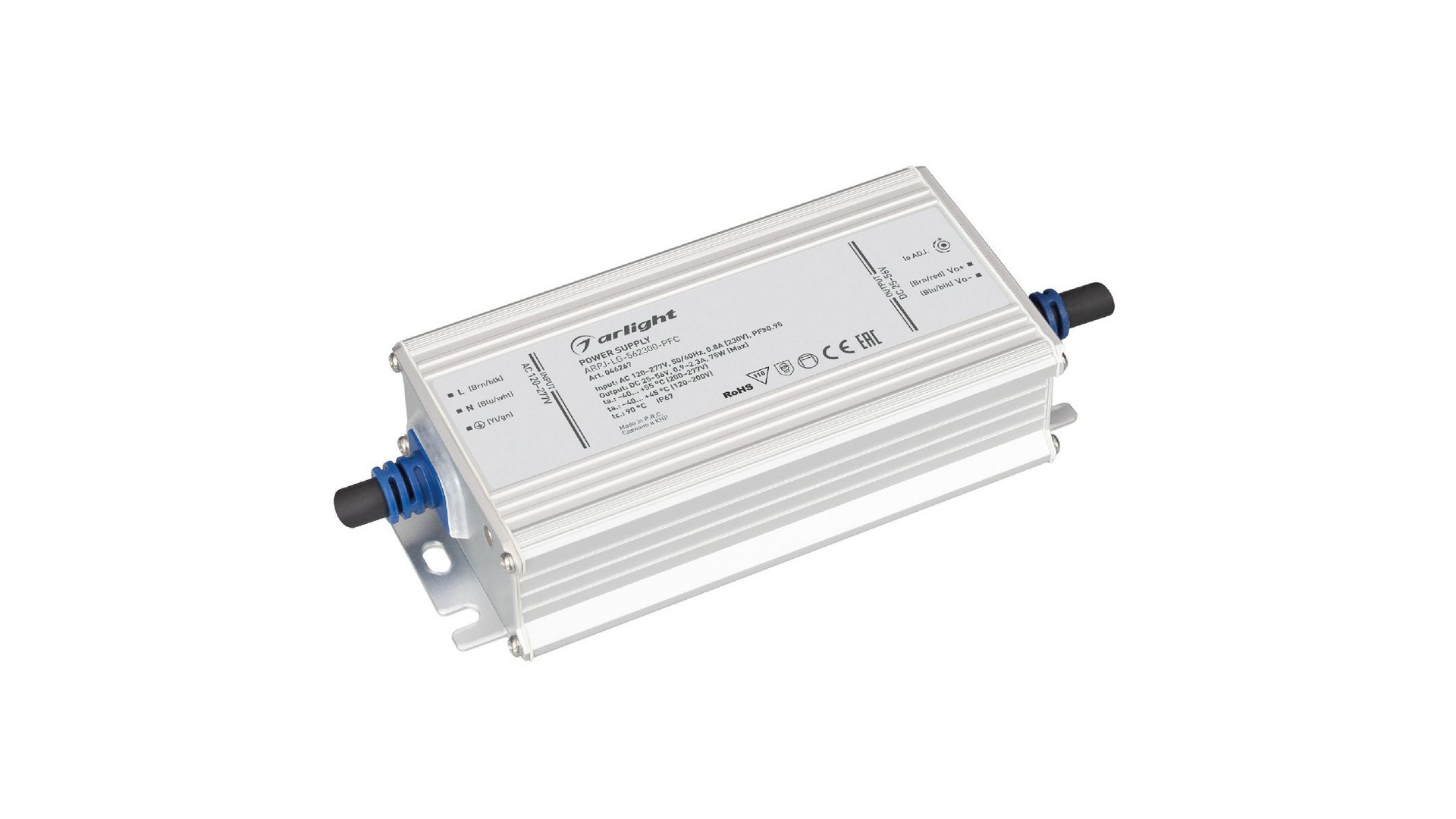 Блок питания Arlight ARPJ-LG-562300-PFC (75W, 25-56V, 0.9-2.3A) 046267