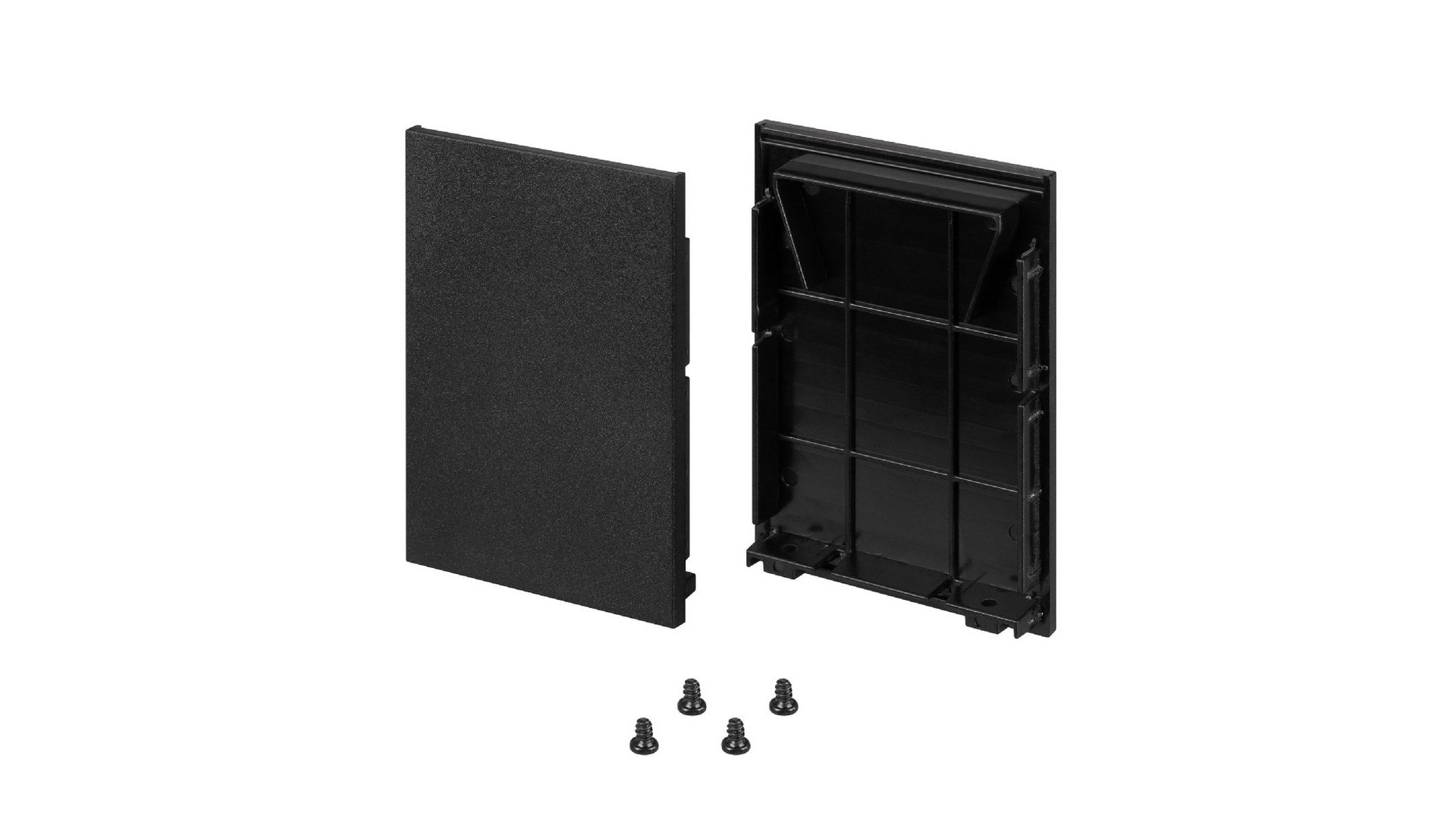 Заглушка Arlight LINE-5075-HONEYCOMB BLACK глухая 044882