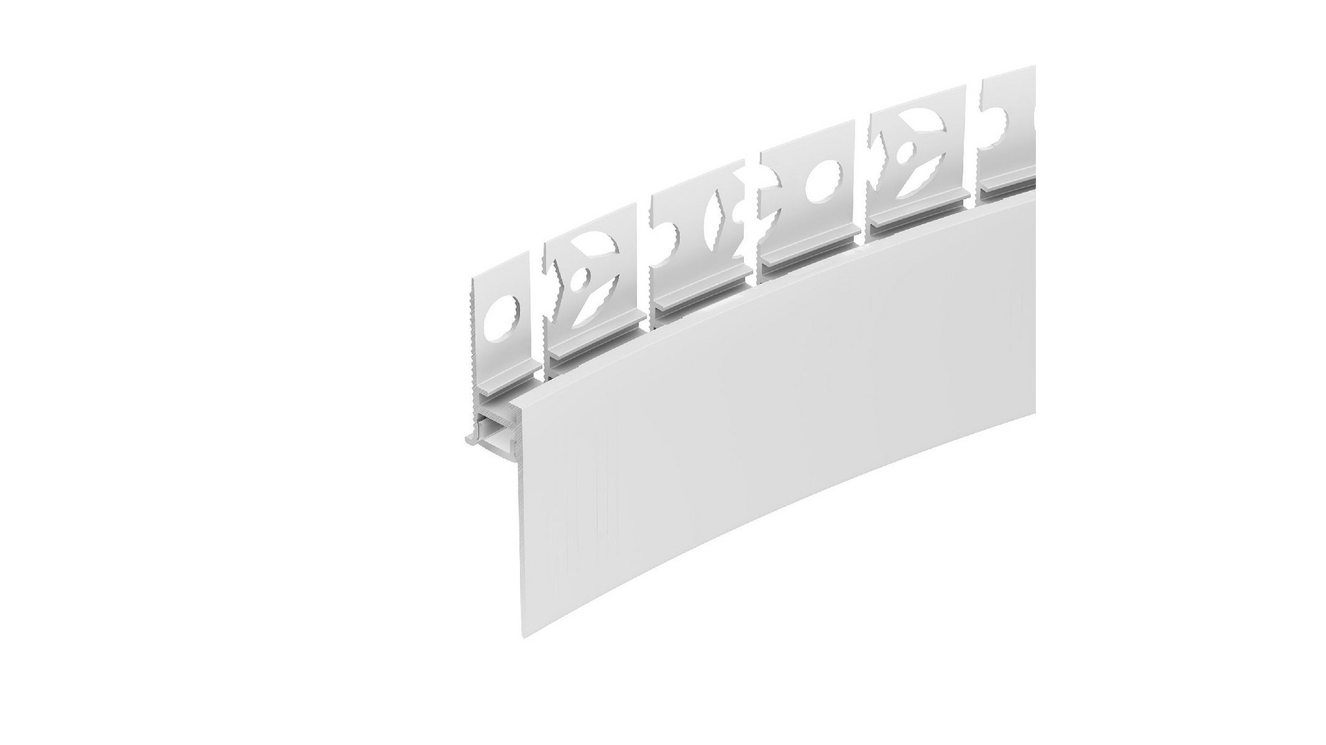 Профиль Arlight PLINTUS-FANTOM-BENT-H35-SIDE-2000 WHITE 043675