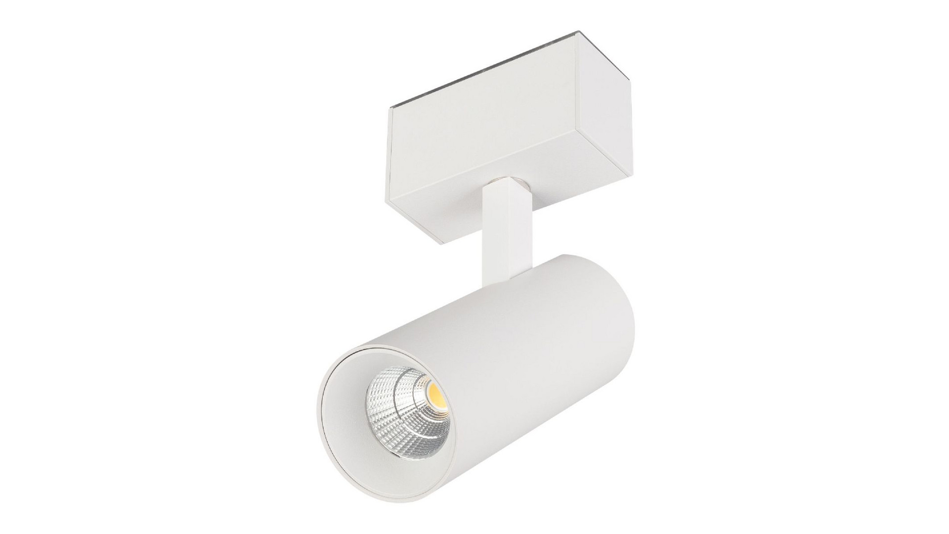 Трековый магнитный светильник Arlight MAG-SPOT-45-R85-12W Warm3000 (WH, 36 deg, 24V, DALI) 046591